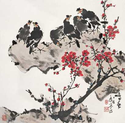 康宁 鸣春 镜心